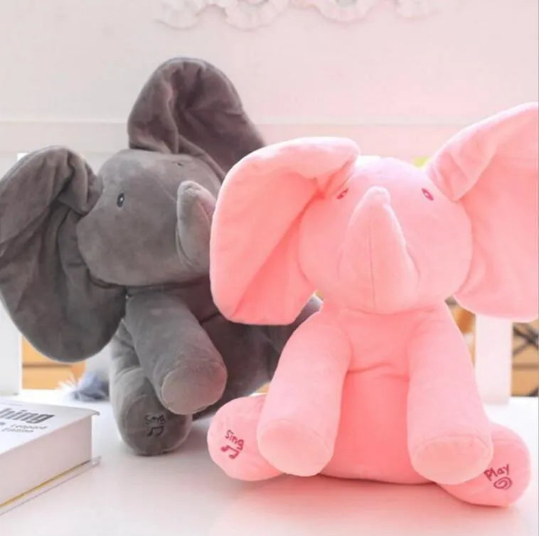Peek-UN-Boo D'éléphants Interactifs En Peluche Jouet