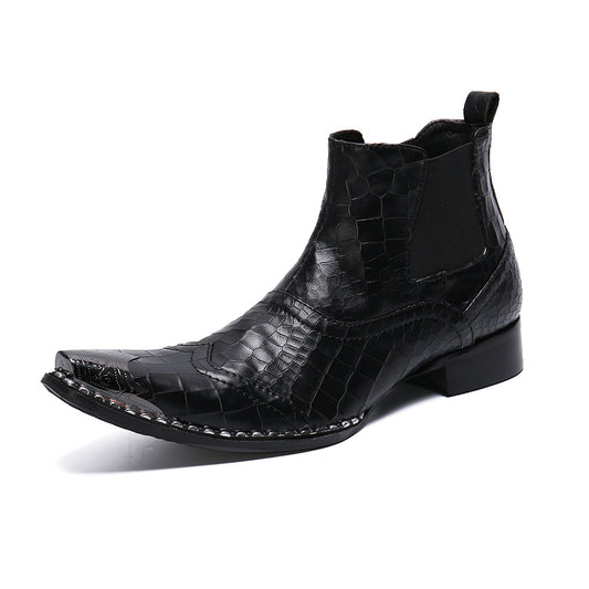 Botas Chelsea transpirables de verano de estilo británico para hombre