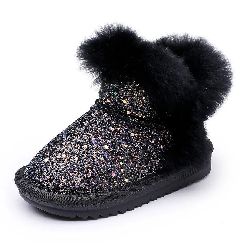 Botas de terciopelo además botas impermeables cálidas