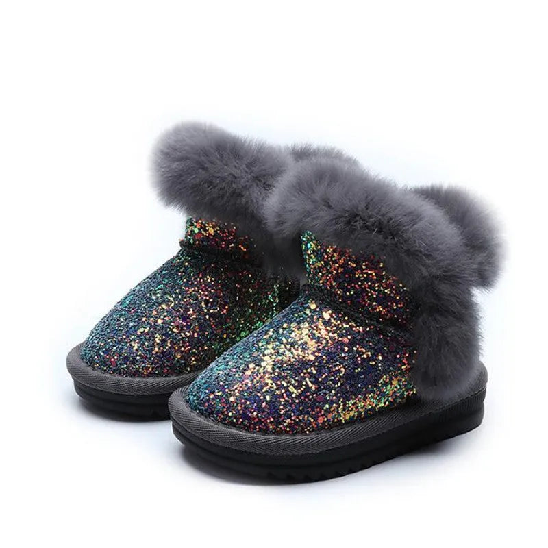 Botas de terciopelo además botas impermeables cálidas