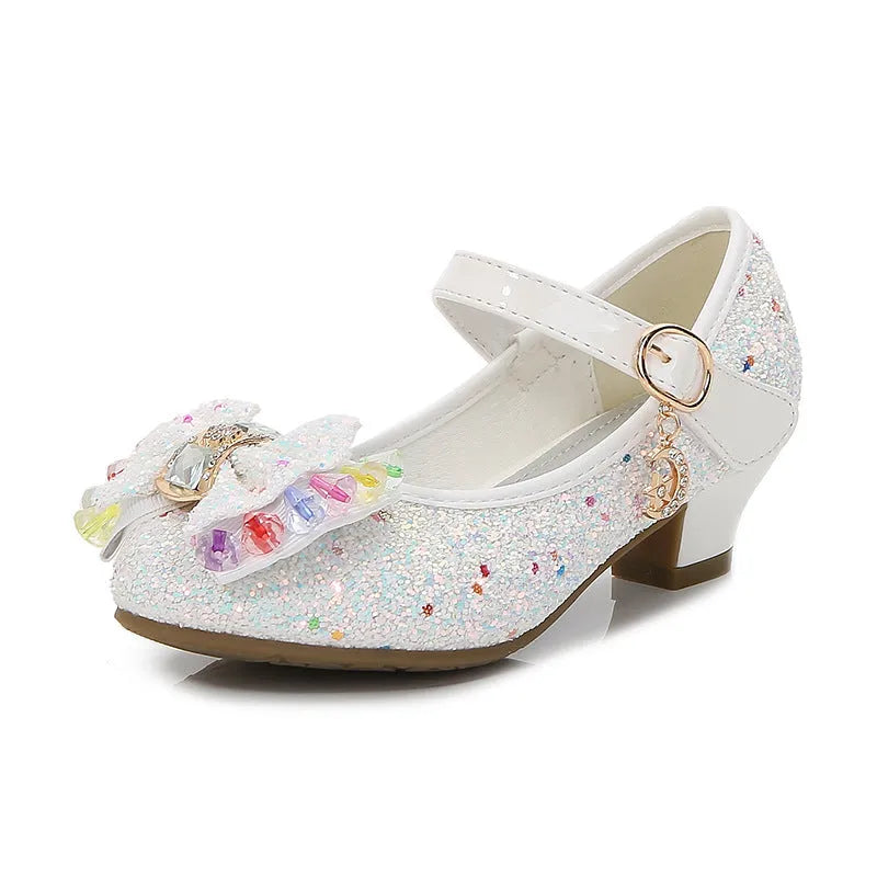 Zapatos niña princesa piel
