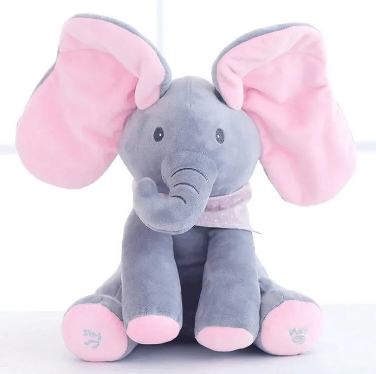Peek-UN-Boo D'éléphants Interactifs En Peluche Jouet
