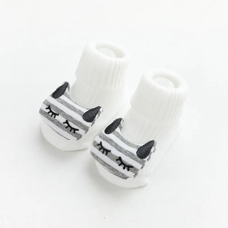 Calcetines para bebé, dispensador de pegamento, antideslizantes, sueltos, calcetines para bebé, calcetines de suelo para niños