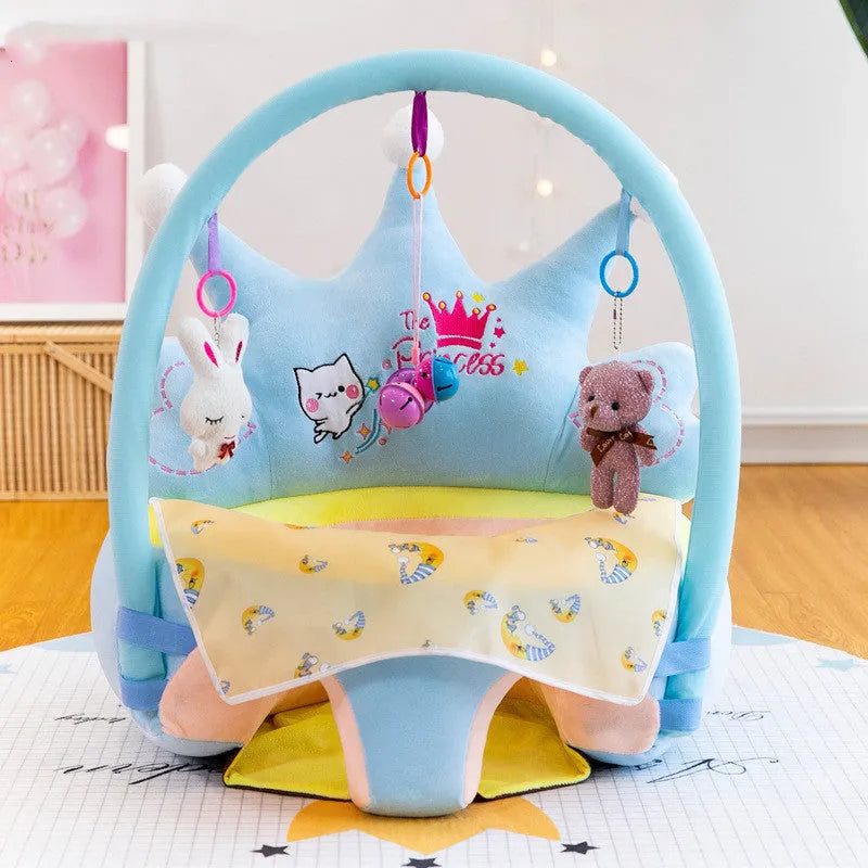 Bébé Canapé Soutien Housse de Siège Lavable Les Bambins Apprennent À S'asseoir En Peluche Chaise