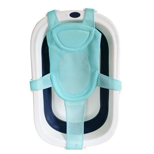 Bolsa de red Universal para ducha de bebé, estante de baño para sentarse y tumbarse, artefacto de baño para bebé, soporte de red, alfombra de baño para cama de baño para niños