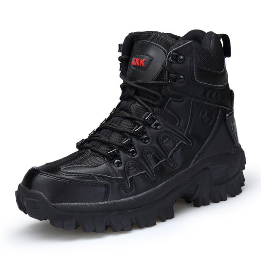 MARSON, botas militares para hombre, botas tácticas de combate antideslizantes de camuflaje, zapatos para hombre transpirables para escalar al aire libre resistentes al desgaste