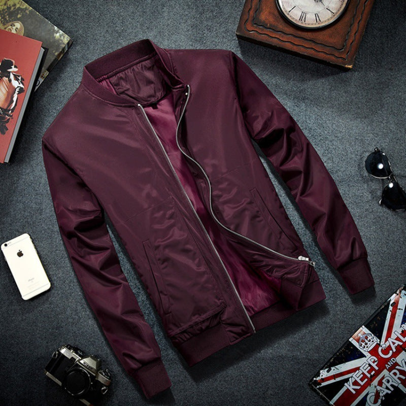 Chaqueta Bomber para hombre marca MRMT, chaquetas finas de béisbol para hombre, Coa