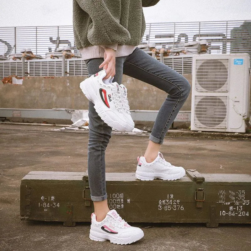 Zapatos Casuales Para Mujer Para Niños Mayores 10 Años Otoño Versión Coreana De La Tendencia 12 Zapatos Deportivos Niñas 16 Zapatos Para Papá De Secundaria