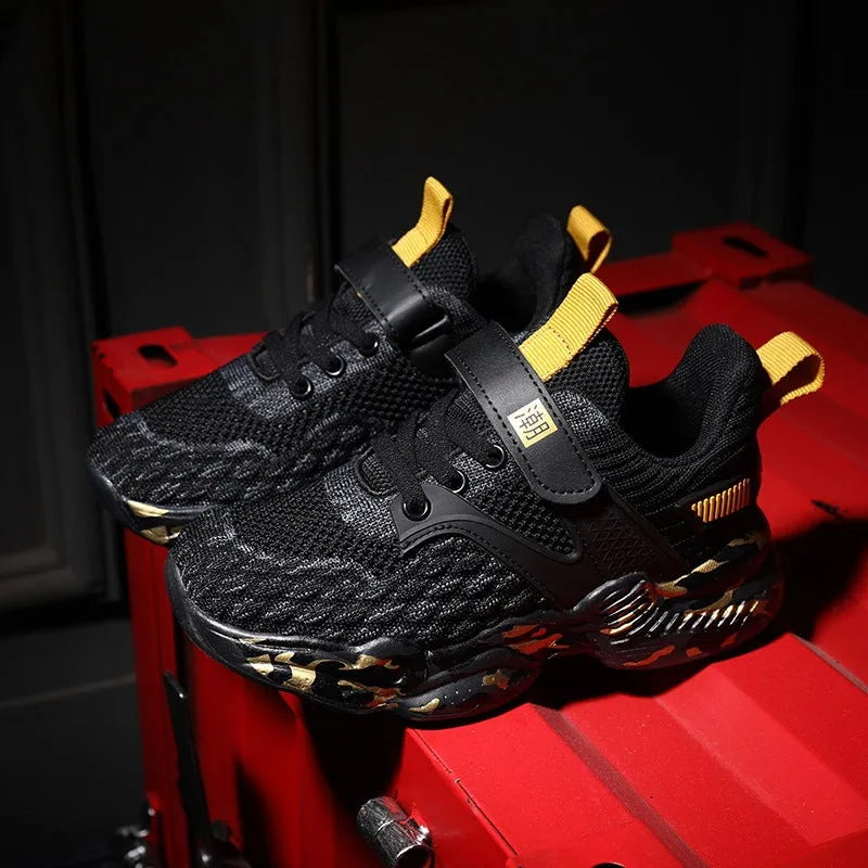 Zapatos deportivos para niños de malla de primavera y verano Zapatos antideslizantes Zapatos para niños