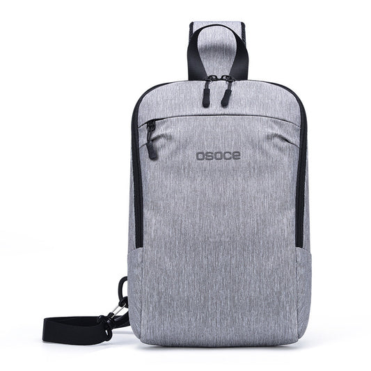 Bolso bandolera informal de tela Oxford para hombre, estilo moderno, para exteriores