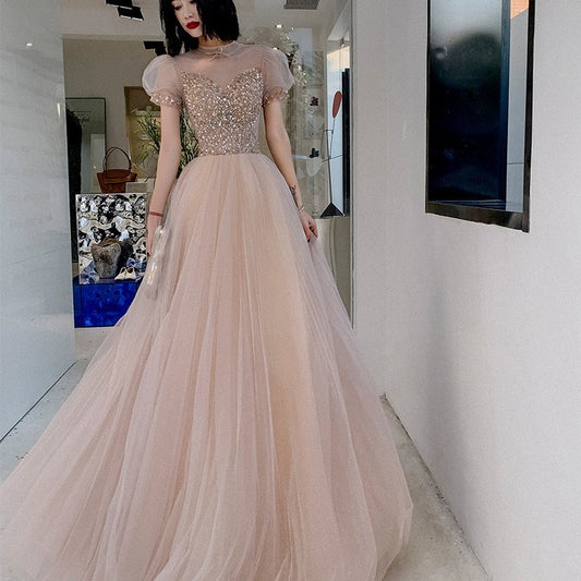 Vestido de novia para banquete, reunión anual y presentación