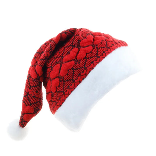 Gorro navideño de peluche
