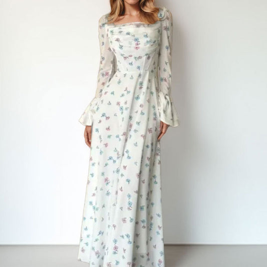 Women's Clothing Waist-tight European And American Style Dress