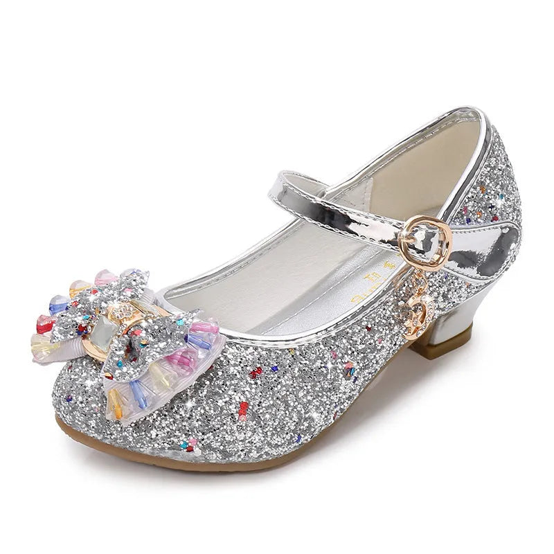 Zapatos niña princesa piel