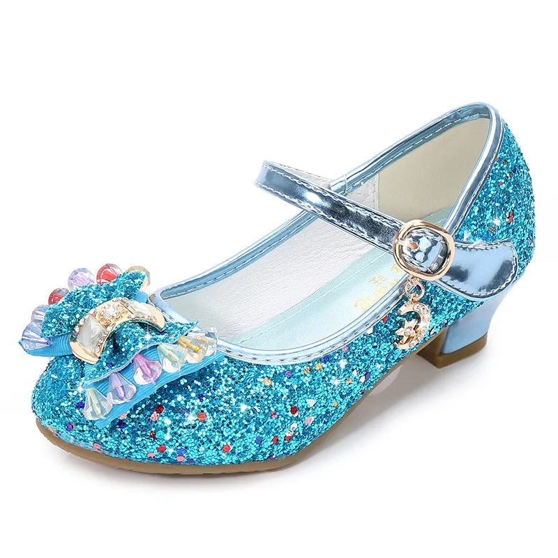 Zapatos niña princesa piel