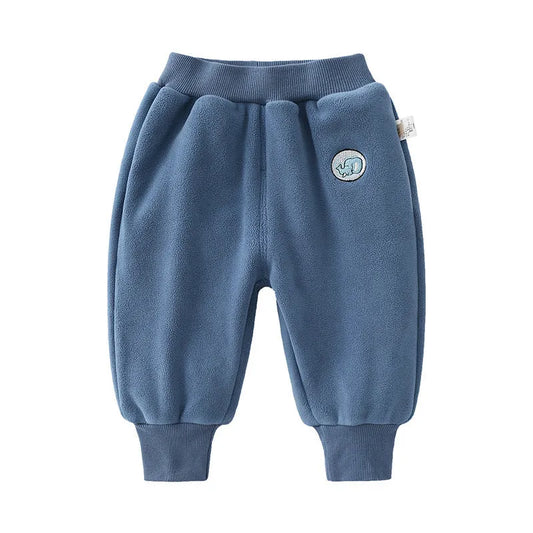 Nuevos pantalones cálidos acolchados de algodón acolchados para niños y bebés