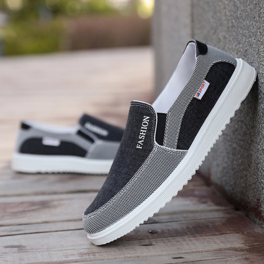 Zapatos casuales para hombre, zapatos de tabla, zapatos de lona transpirables