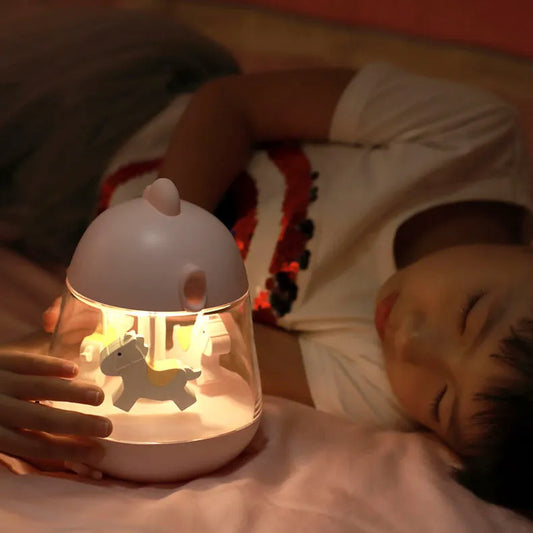 Luz musical de carrusel USB