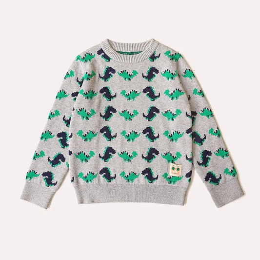 Suéteres de punto para niños Suéteres con estampado para niñas Suéteres de algodón para bebés