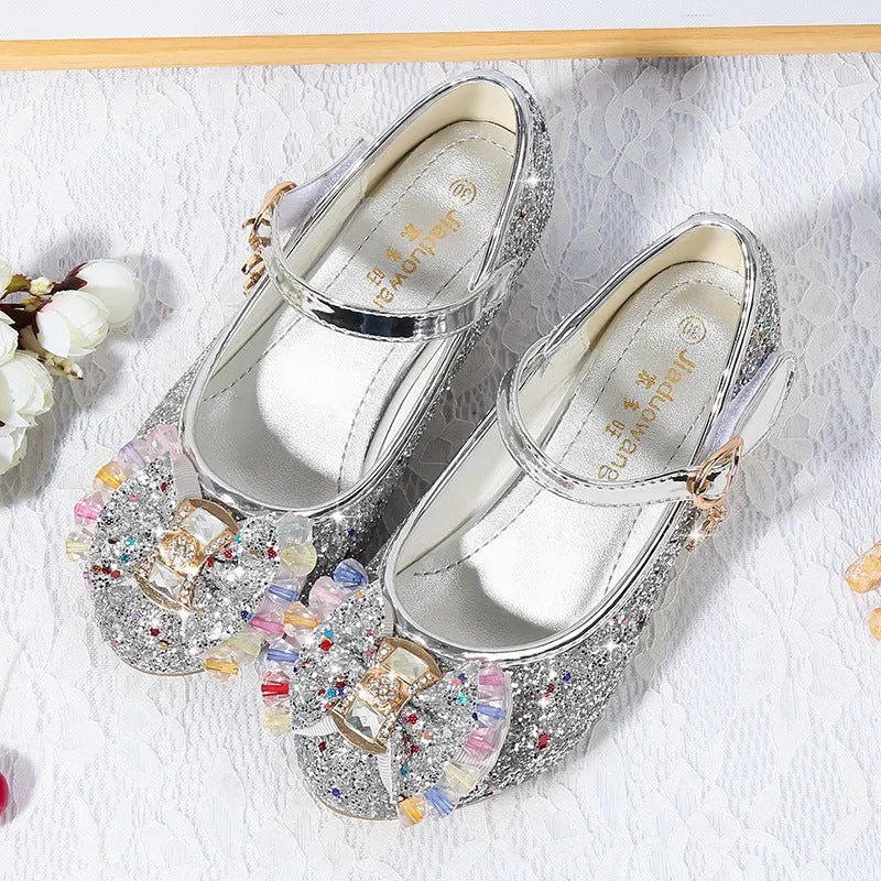 Zapatos niña princesa piel