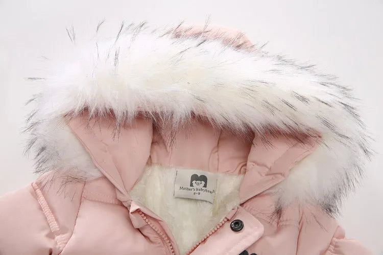 Bébé Enfants Salopette Veste avec des Gants