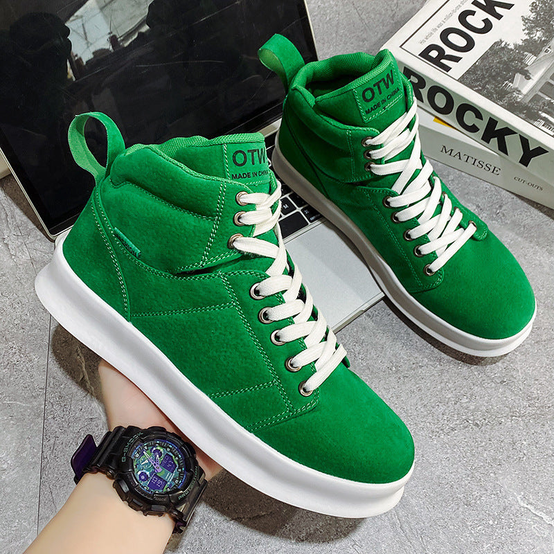 Otoño e invierno nuevos zapatos para correr casuales retro fáciles de combinar