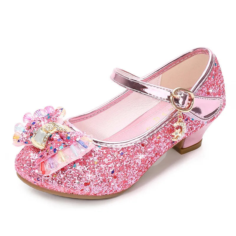 Zapatos niña princesa piel