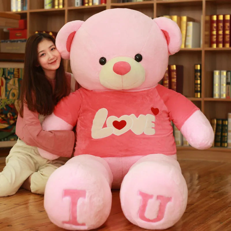 Coeur Oreiller Ours En Peluche Jouet Cadeau du Jour de Valentine