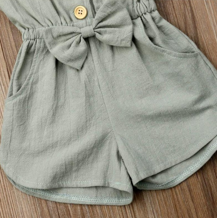 Ropa para niña pequeña, manga con volantes de verano para bebés y niñas