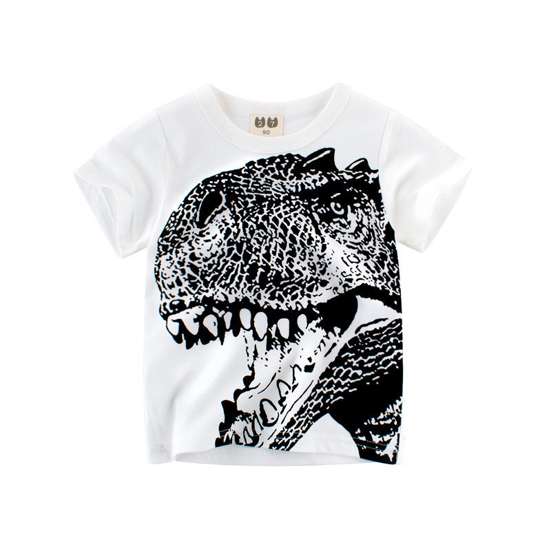 Camiseta de manga corta de verano para niños