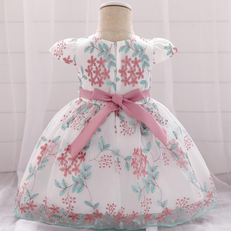 Ropa de verano para niños, vestido de boda para fiesta de cumpleaños de bebé, falda, vestido mullido para niñas