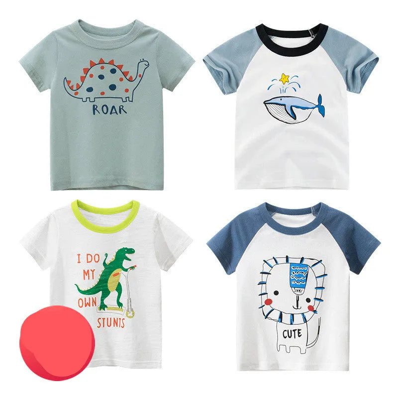 Camiseta infantil de verano de manga corta.
