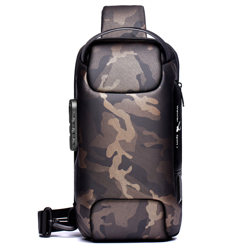 Bolso de pecho para hombre, bolso de mensajero, bolsos de hombro antirrobo, bolso de pecho para hombre