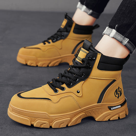 Botas Martin para hombre estilo británico de primavera y otoño
