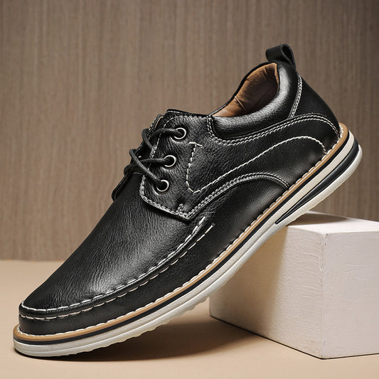 Casual Leather Shoes Worker Men's Shoes