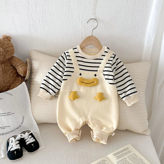 Mono de Otoño para Salir de Bebé de Mes Pequeño