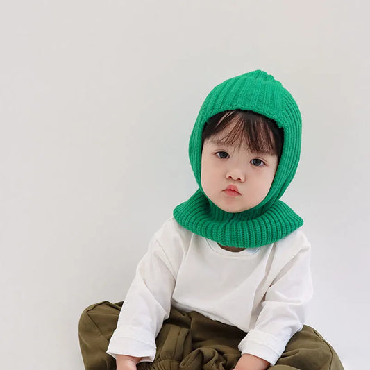 Gorro de lana para niños Otoño e invierno