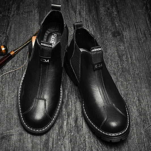 Zapatos de hombre Zapatos casuales de negocios Plataforma retro británica