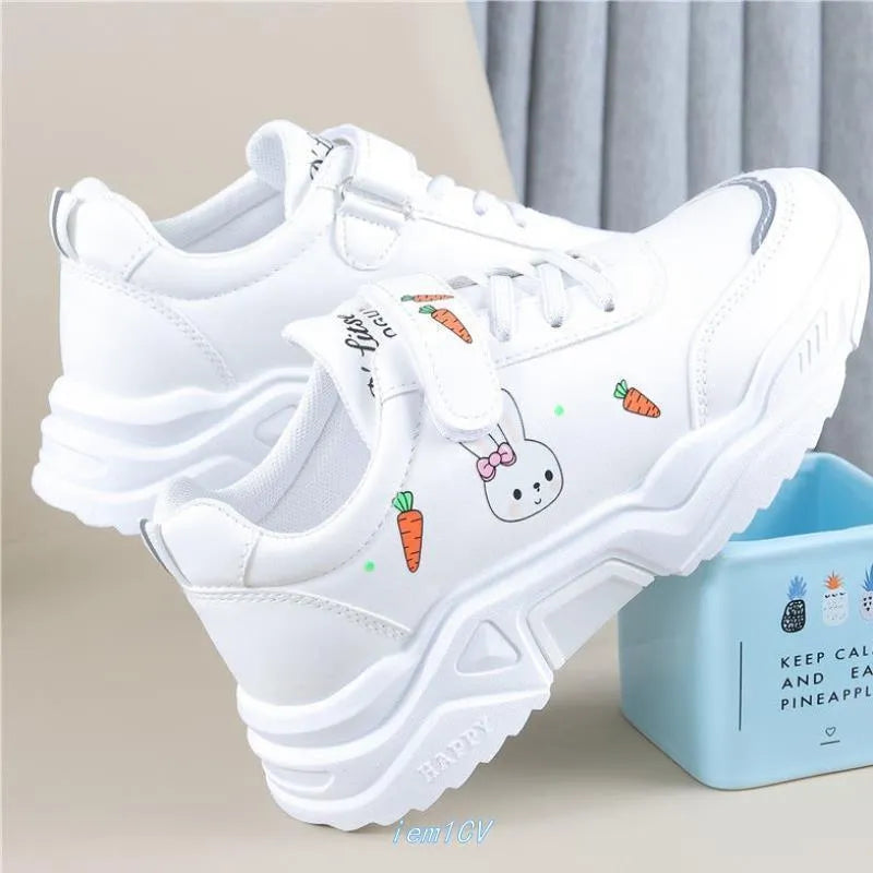 Zapatos para correr informales de Pu para estudiantes de escuela primaria de primavera y otoño