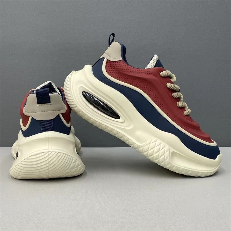 Zapatos Dad con plataforma de cuero para hombre